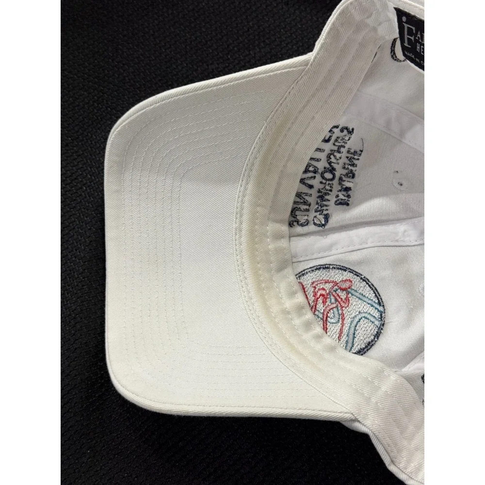 Fahrenheit Headwear Cap Women One Size White Toyota U.S. Alpine Championship Hat